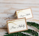 Winietki botaniczne podróżnicze  ręcznie robione winietki ślubne wizytówki dla gości weselnych, rustykalne2