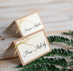 Winietki botaniczne podróżnicze  ręcznie robione winietki ślubne wizytówki dla gości weselnych, rustykalne4