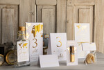 Winietki botaniczne podróżnicze  eleganckie winietki na stół weselny wizytówki ślubne, złote winietki z mapą świata, dekoracje stołów weselnych dla podróżników 13