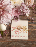 Winietki botaniczne podróżnicze  ozdobne winietki na ślub wizytówki dla gości weselnych, eleganckie winietki na stół weselny1