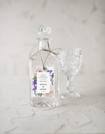 Zawieszki na butelki botaniczne podróżnicze  zawieszki na wódkę weselną, boho z waszą treścią0