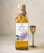 Zawieszki na butelki botaniczne podróżnicze  zawieszki na alkohole weselne, botaniczne z waszą treścią0