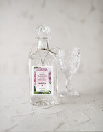 Zawieszki na butelki botaniczne podróżnicze  etykiety na wódkę weselną, boho z waszą treścią0