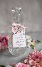 Zawieszki na butelki botaniczne podróżnicze  zawieszki na nalewki weselne, botaniczne tekst dowolny0