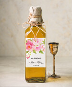 Zawieszki na butelki botaniczne podróżnicze  zawieszki na alkohole weselne, botaniczne dowolne teksty0