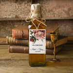 Zawieszki na butelki botaniczne podróżnicze  zawieszki ślubne na butelki, botaniczne tekst dowolny0