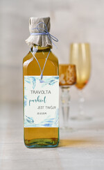 Zawieszki na butelki botaniczne podróżnicze  etykiety na butelki weselne, botaniczne z duzo tekstow0