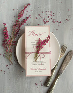 Menu botaniczne podróżnicze  weselne menu karta potraw weselnych, botaniczne z dowolną treścia0