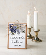 Numery na stół botaniczne podróżnicze  numery na stół gości weselnych, przepiekne ilustracje w stylu boho0