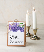 Numery na stół botaniczne podróżnicze  numery na stoły weselne, boho kwiaty kolorowe piekne0