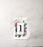 Numery na stół botaniczne podróżnicze  numery na stół gości weselnych, rustykalne inspiracje boho kwiaty0