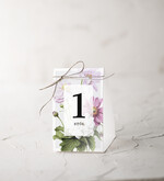 Numery na stół botaniczne podróżnicze  numery na stoły weselne, przepiekne ilustracje w stylu boho0