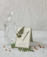 Numery na stół botaniczne podróżnicze  numerek stojak na stół weselny, rustykalne inspiracje boho kwiaty0