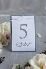 Numery na stół botaniczne podróżnicze  numerek na stół weselny, rusykalne kwiatowe wozry1