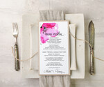 Menu akwarele menu weselne karta dań weselnych, z dowolną treścia inspirowane malarstwem2