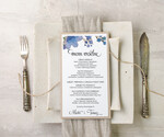 Menu akwarele menu weselne karta dań weselnych, z dowolną treścia inspirowane malarstwem1