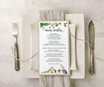 Menu akwarele weselne menu karta potraw weselnych, z dowolną treścia inspirowane malarstwem1