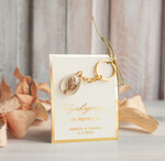 Podziękowania dla Gości Weselnych Magnesy breloki Zdrapki upominki dla gości weselnych trawa pampasowa zatopiona w żywicy, ręcznie robiony brelok do kluczy z zawieszką z żywicy, ślubne podziękowanie dla gości brelok z zatopionymi płatkami złota w żywicy5