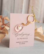 Podziękowania dla Gości Weselnych Magnesy breloki Zdrapki podziękowania dla gości weselnych zatopione serduszko w żywicy, ręcznie robiony brelok do kluczy z zawieszką z żywicy, podziękowanie dla gości na weselu brelok do kluczy z serduszkiem1