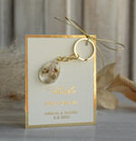 Podziękowania dla Gości Weselnych Magnesy breloki Zdrapki prezent dla gości na ślubie zatopione kwiaty w żywicy, ręcznie robiony brelok do kluczy z zawieszką z żywicy, podziękowanie dla gości weselnych brelok z zatopionymi kwiatkami w żywicy3