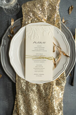 Menu rustykalne ślubne menu karta potraw weselnych, rustykalne eko dowolona tresc1