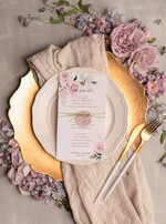 Menu rustykalne karta dań weselnych menu weselne plan podawania posiłków, rustykalne wasza treść0