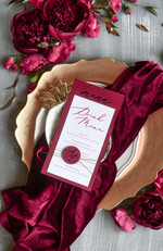 Menu rustykalne menu weselne na stoły karta dań weselnych, rustykalne wasza treść0