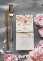 Menu rustykalne karta dań weselnych menu weselne plan podawania posiłków, rustykalne dowolna treść karty dań, karta drinków na weselu, menu weselne dopasowane do sali weselnej0