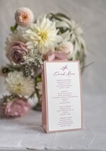 Menu rustykalne menu weselne na stoły karta dań weselnych, rustykalne eko dowolona tresc0