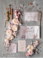 Zaproszenia ślubne Minimalistyczne Proste Zaproszenia Ślubne Marmurkowe Składane  Zaproszenia na Ślub Marmur Zaproszenie Ślubne Różowe0