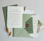 Zaproszenia ślubne Minimalistyczne Minimalistyczne  Romantyczne Zaproszenia Ślubne  Proste Fine Art Zaproszenia na Ślub Pistacjowe Zaproszenie ślubne1