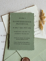 Zaproszenia ślubne Minimalistyczne Minimalistyczne  Romantyczne Zaproszenia Ślubne  Proste Fine Art Zaproszenia na Ślub Pistacjowe Zaproszenie ślubne14