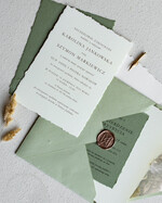 Zaproszenia ślubne Minimalistyczne Minimalistyczne  Romantyczne Zaproszenia Ślubne  Proste Fine Art Zaproszenia na Ślub Pistacjowe Zaproszenie ślubne17