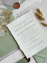 Zaproszenia ślubne Minimalistyczne Minimalistyczne  Romantyczne Zaproszenia Ślubne  Proste Fine Art Zaproszenia na Ślub Pistacjowe Zaproszenie ślubne5