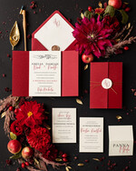 Zaproszenia ślubne Minimalistyczne Proste Bordowe Zaproszenia Ślubne Kremowe Róże Minimalistyczne Zaproszenia na Ślub Delikatne Zaproszenie Ślubne0