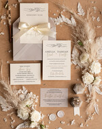 Zaproszenia ślubne Minimalistyczne Proste Jednokartkowe Zaproszenia Ślubne Romantyczne Minimalistyczne Zaproszenia na Ślub Delikatne Zaproszenie Ślubne0