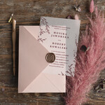 Zaproszenia ślubne Minimalistyczne Minimalistyczne Zaproszenia ślubne Romantyczne Zaproszenie na Ślub na kalce 5