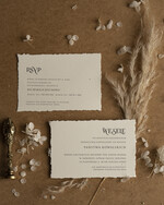 Zaproszenia ślubne Minimalistyczne Minimalistyczne Zaproszenia ślubne Rustykalne Zaproszenie na Ślub 3