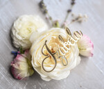 Winietki Eleganckie ozdobne winietki na ślub wizytówki dla gości weselnych4