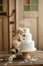 Figurki na tort / cake topper statuetki akryl ozdobny napis na tort ślubny   0