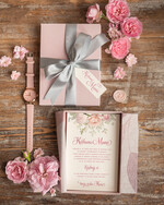 Prezenty, Podziękowania dla Rodziców Zestawy dla Rodziców w pudełku piękne podziękowania dla Mamy zegarek w ozdobnym pudełku 2