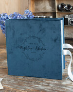 Albumy ślubne Pudełka na zdjęcia  album na zdjęcia  duży album na zdjęcia szyte kartki wybierz kolor kartek welurowy album, recznie szyty album na zdjecia 14