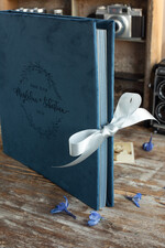 Albumy ślubne Pudełka na zdjęcia  album na zdjęcia  duży album na zdjęcia szyte kartki wybierz kolor kartek welurowy album, recznie szyty album na zdjecia 3