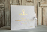 Albumy ślubne Pudełka na zdjęcia  album na zdjęcia  Pamiątka Pierwszej Komunii Świętej, Personalizowany Album na zdjęcia, Prezent na Pierwszą Komunię Świętą, Biały Welurowy Album na Zdjęcia5