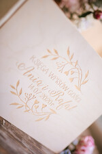 Albumy ślubne Pudełka na zdjęcia  album na zdjęcia  rustykalny drewniany album ślubny 17