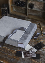 Albumy ślubne Pudełka na zdjęcia  album na zdjęcia  Welurowy duży album na zdjęcia Ślubne - Fotoalbum Ślubny w Pokrowcu Na zdjęcia z Instaxa Ankiety Ksiega wpisów11