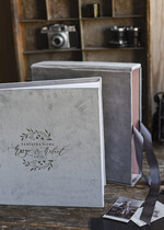 Albumy ślubne Pudełka na zdjęcia  album na zdjęcia  Welurowy duży album na zdjęcia Ślubne - Fotoalbum Ślubny w Pokrowcu Na zdjęcia z Instaxa Ankiety Ksiega wpisów4