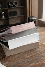 Albumy ślubne Pudełka na zdjęcia  album na zdjęcia  welurowy album do wklejania zdjęć wybierz kolor kartek    16