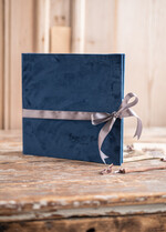 Albumy ślubne Pudełka na zdjęcia  album na zdjęcia  fotoalbum szyte kartki welurowa okładka z Waszymi imionami11