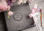 Albumy ślubne Pudełka na zdjęcia  album na zdjęcia  ślubny album na prezent welurowa okładka 1